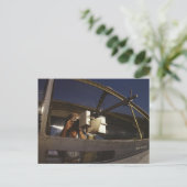 PBY Gunner Briefkaart (Staand voorkant)