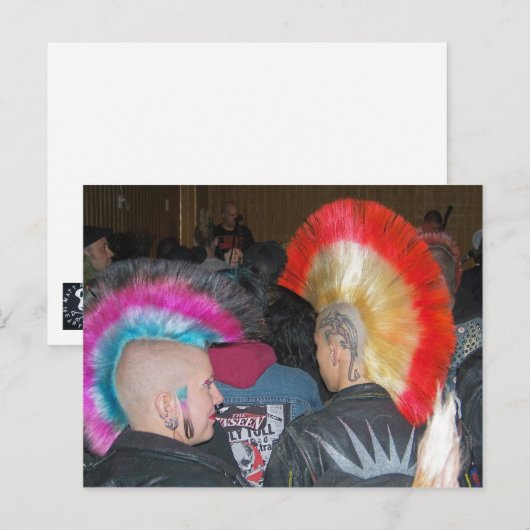 pc0002mohawks001 briefkaart (Voorkant / Achterkant)
