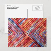 pc Artisanware Knit Post Card Briefkaart (Voorkant / Achterkant)