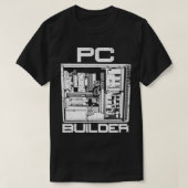 PC Builder Computer Expert Information Technology T-shirt (Design voorkant)