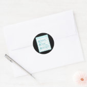 Pc Computer Geek Nerd Vrede Liefde Cricket Liefheb Ronde Sticker (Envelop)