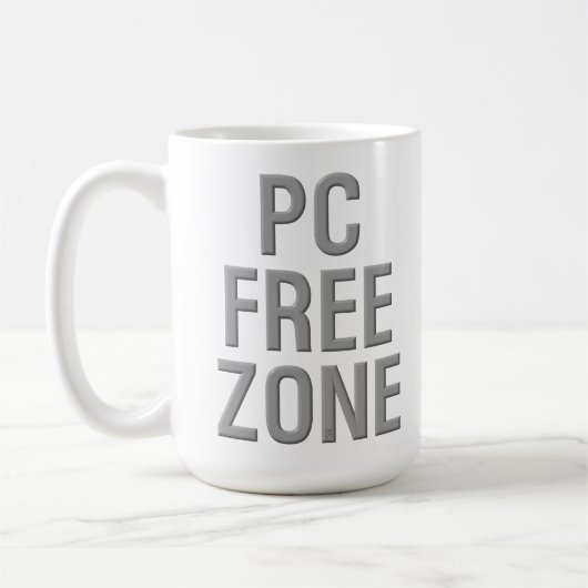 PC Free Zone-mok Koffiemok (Links)