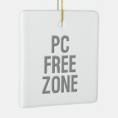 PC Free Zone wit keramisch ornament (Rechts)