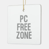 PC Free Zone wit keramisch ornament (Links)