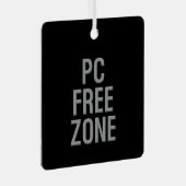 Pc Free Zone zwart ornament (Voorkant Rechts)
