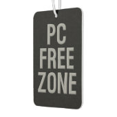 PC Free Zone zwarte auto luchtverfrisser (Links)