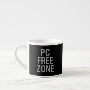 PC Free Zone zwarte espresso-mok Espresso Kop
