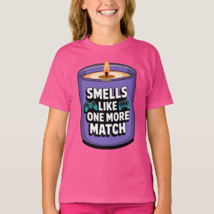 Pc-gamer cadeau kaars T-shirt Gamer Humor Tee