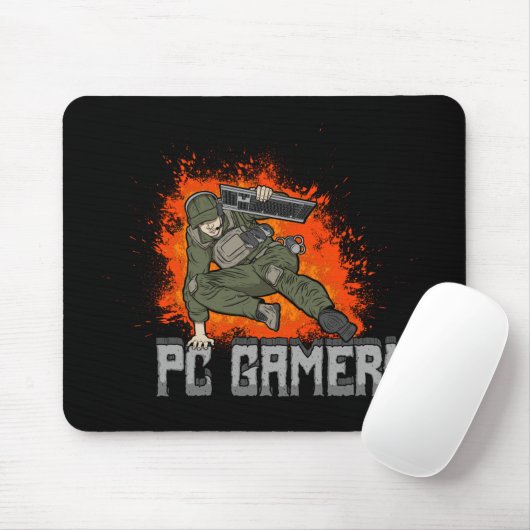 PC Gamer! Muismat (Met muis)