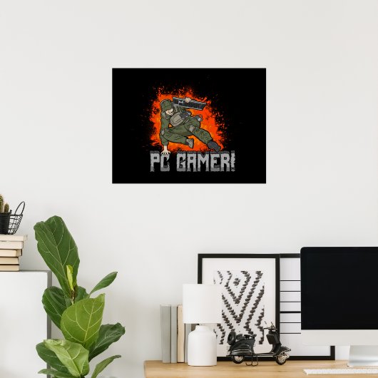 PC Gamer! Poster (Thuiskantoor)