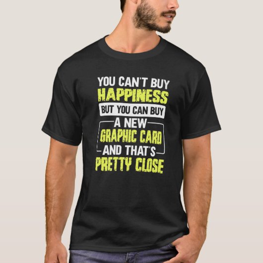 PC gamer Quote voor een PC Nerd T-shirt (Voorkant)