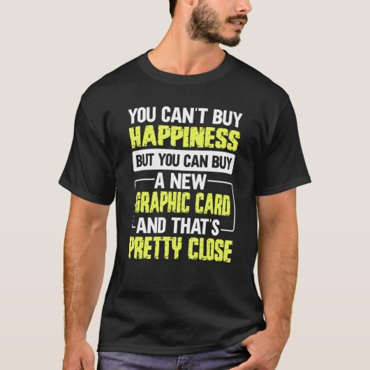 PC gamer Quote voor een PC Nerd T-shirt (Voorkant)