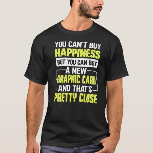 PC gamer Quote voor een PC Nerd T-shirt (Voorkant)