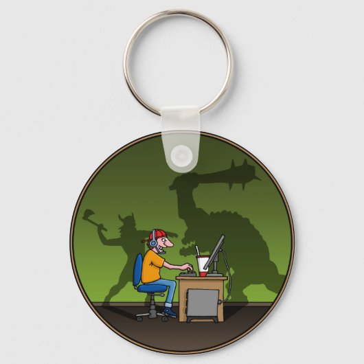 PC Gamer Sleutelhanger (Voorkant)