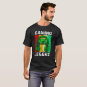 PC Gaming Legend Son Brother Video Games Teen Gam T-shirt (Voorkant volledig)