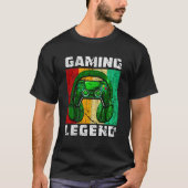 Pc Gaming Legend Zoon Broer Videospellen N Gamer T-shirt (Voorkant)