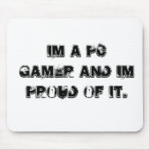 PC Gaming mousepad Muismat (Voorkant)