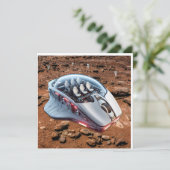 PC Mouse-ruimtevaartuig: Scroll op Mars - Missie 0 Kaart (Staand voorkant)