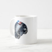 Pc-muis-auto: politievoertuig koffiemok (Voorkant links)