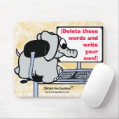 PC Pachyderm MUISMAT (Met muis)