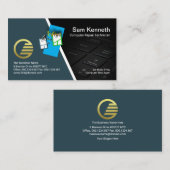 PC-reparaties van het toetsenbord van de muis beve Visitekaartje (Voorkant / Achterkant)