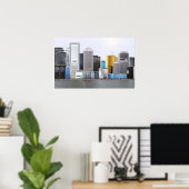 PC Tower Skyline Poster (Thuiskantoor)