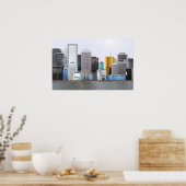 PC Tower Skyline Poster (Keuken)