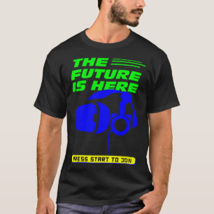 PC VR Console Gaming Gamer Virtual Reality Tijd T-shirt