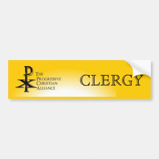 PCA-kleren bumpersticker (Voorkant)