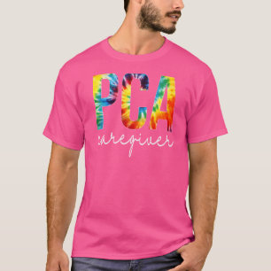 Pca Zorgverlener Goedkeuring Dag Tie Dye voor vrou T-shirt