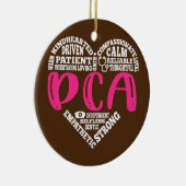 PCA Zuster Love Nursing Studenten CNA RN Life Nurs Keramisch Ornament (Rechts)