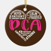 PCA Zuster Love Nursing Studenten CNA RN Life Nurs Keramisch Ornament (Voorkant)