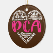 PCA Zuster Love Nursing Studenten CNA RN Life Nurs Keramisch Ornament (Links)