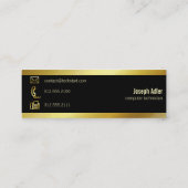 pcb liniaal technisch qr visitekaartje (Achterkant)