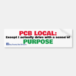 PCB Local Bumpersticker