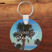 PCB Panama City Beach Florida Value Keyring Sleutelhanger (Voorkant)