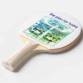 PCB Printed Circuit Board Platinen-Design mit Plan Tafeltennisbatje (Voorkant Gekanteld)