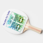 PCB Printed Circuit Board Platinen-Design mit Plan Tafeltennisbatje (Zijkant)