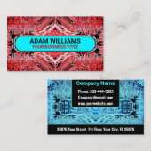 (PCB) printplaat (elektronische computer) Visitekaartje (Voorkant / Achterkant)