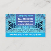 (PCB) printplaat Visitekaartje (Achterkant)