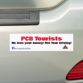 PCB Toeristen Bumpersticker (Op auto)