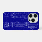 PCC Blueprint iPhone Case Hoesje (Achterkant horizontaal)
