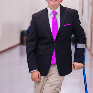 PCC Electric Violet 2 - Roze AH2015 Stropdas