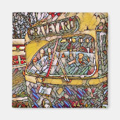 PCC Graveyard Stain Glass Magnet (Voorkant)