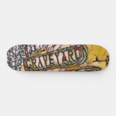 PCC Graveyard Stain Glass Skateboard (Horizontaal)