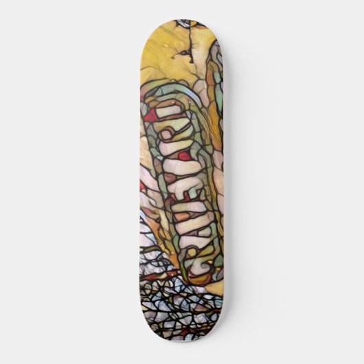 PCC Graveyard Stain Glass Skateboard (Voorkant)