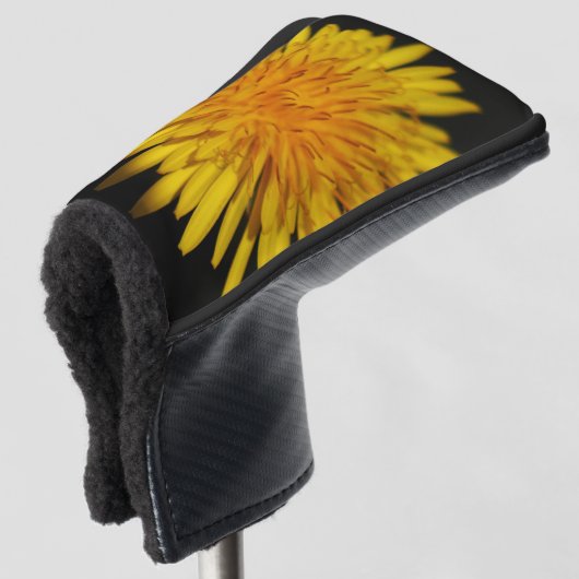 Pccn van de paardenbloem golfheadcover (3/4 voorkant)