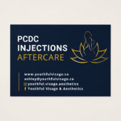 PCDC  VISITEKAARTJE (Voorkant)