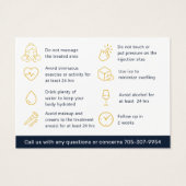 PCDC  VISITEKAARTJE (Achterkant)