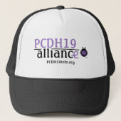 PCDH19 Alliance Logo Trucker Hat Pet (Voorkant)
